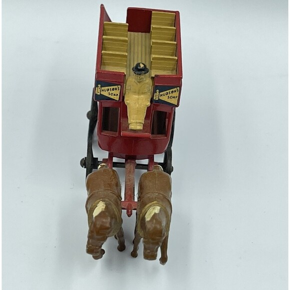 Matchbox Lesney Models of Yesteryear No. 12 Horse Bus Lipton's Tea No Box - Picture 6 of 16